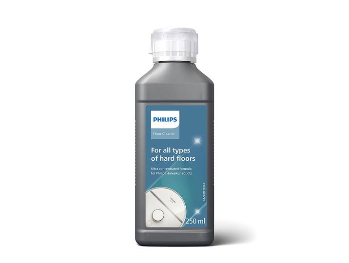 PHILIPS Fussbodenreiniger XV1493/10 für HomeRun Saug- & Wischroboter 9000 Series , grau, 250ml, Reinigungsmittel, für alle Hartböden, hochkonzentrierte Reinigungsformel, Fussbodenreiniger