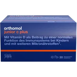 orthomol junior c plus - mit Vitamin C - Mandarine-Orangen-Geschmack - Kautabletten