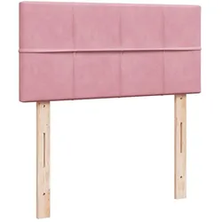 vidaXL, Boxspringbett, Cahonina (Block mit Quadraten) (80 x 200 cm)