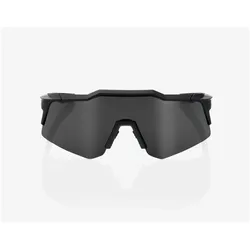 100%, Unisex, Sportbrille, Speedcraft XS (Black, Smoke), Schwarz