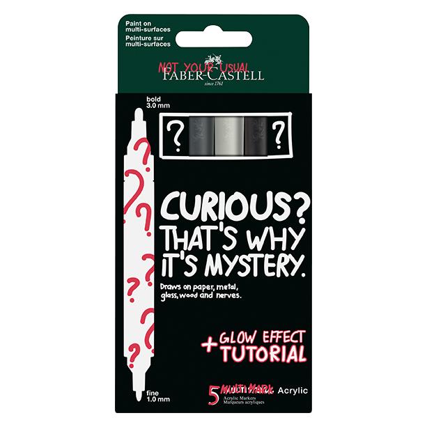 Faber-Castell Multimark Acrylic Marker (5x) (186007)