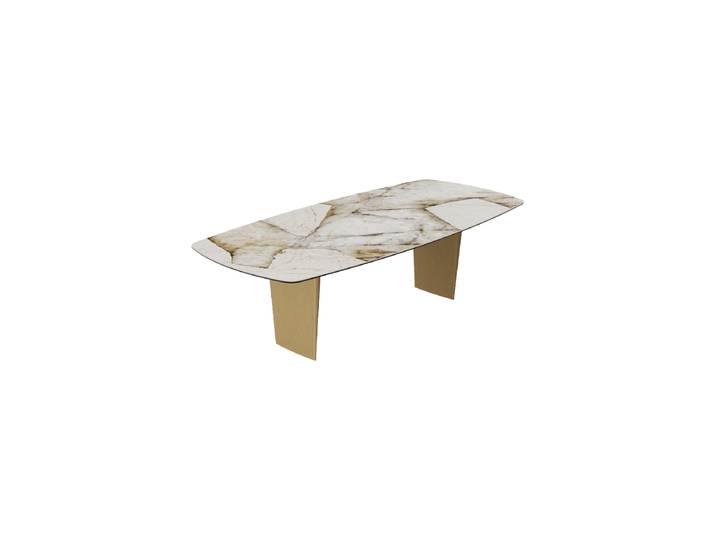 Designer Esstisch „Auguste“ aus Keramik, verschiedene Grössen Akante Design