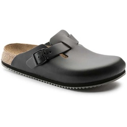 Birkenstock Boston Super Grip schwarz Clogs Größe 38