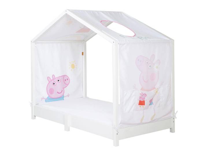Roba Hausbettbezug 70 x 140 cm Peppa Pig, Weiß, Kunststoff, Film/Serie/TV, 70x140 cm, Baby- und Kindermöbel, Kinderzimmer & Jugendzimmer, Kinderbetten