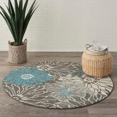 Nourison Passion Abstract Modern Floral Area Rug