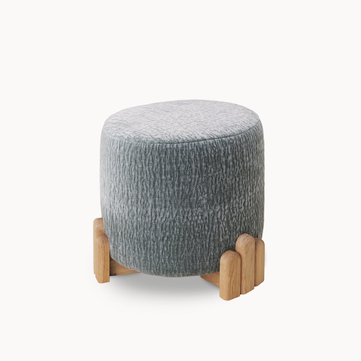 Little King Poef Little In The Forest - Dutch Design - Handgemaakt van Eikenhout