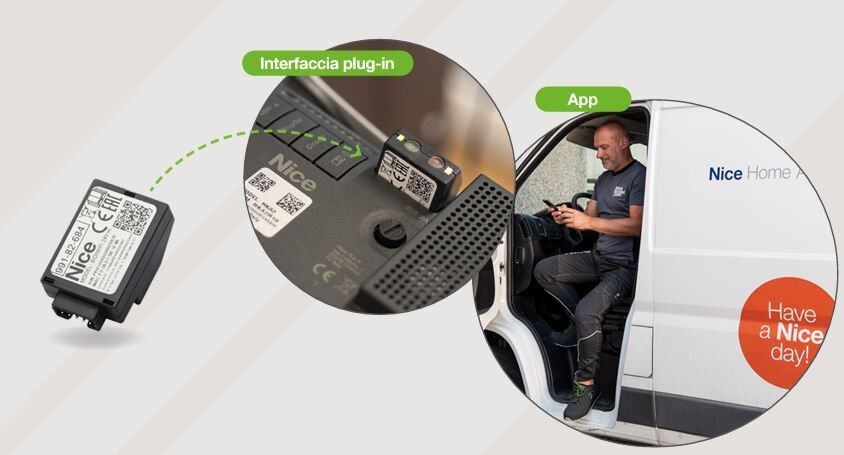 Nice Bidi-Wifi Interfaccia Wifi Plug-In Di Programmazione Tascabile Bus T4 - App Mypro