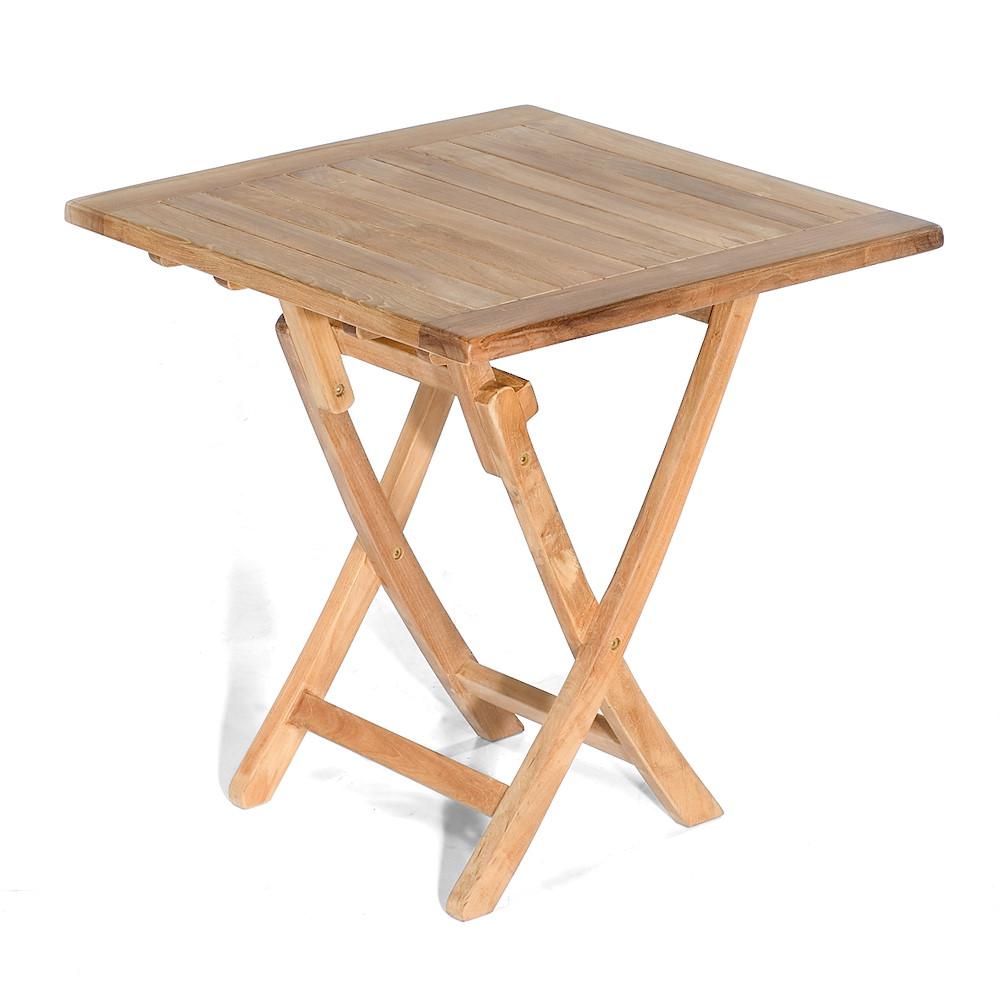 MUESING Klapptisch Perth 80 x 80 cm Teakholz 16884575