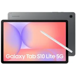 Samsung Galaxy Tab S10 Lite 5G LTE-TDD & LTE-FDD 256 GB 27,7 cm (10.9") 8 GB Wi-Fi 6 (802.11ax) Grau
