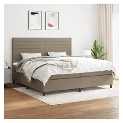 vidaXL, Boxspringbett, Boxspringbett (200 x 200 cm)