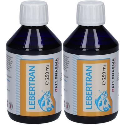 Lebertran x2 2x250 ml Lösung