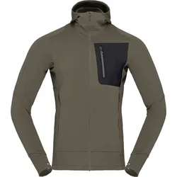 NORRONA FALKETIND POWER GRID Zip Fleece 2026 beluga - L