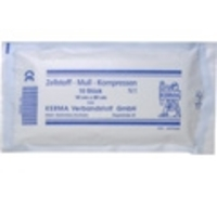 KERMA Verbandstoff GmbH ZELLSTOFF MULLKOMPRESSEN 10x20 cm unsteril 10 St 04909664