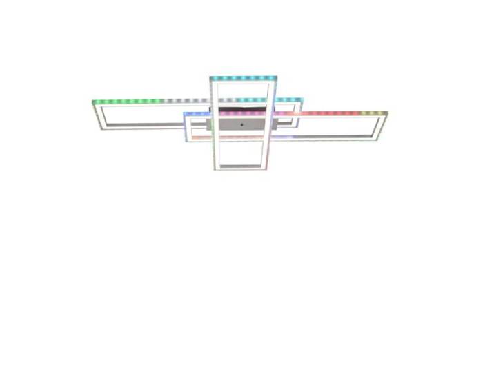 Just Light Deckenlampe Deckenleuchte Designlampe dimmbar Fernbedienung Rainbow RGB LED