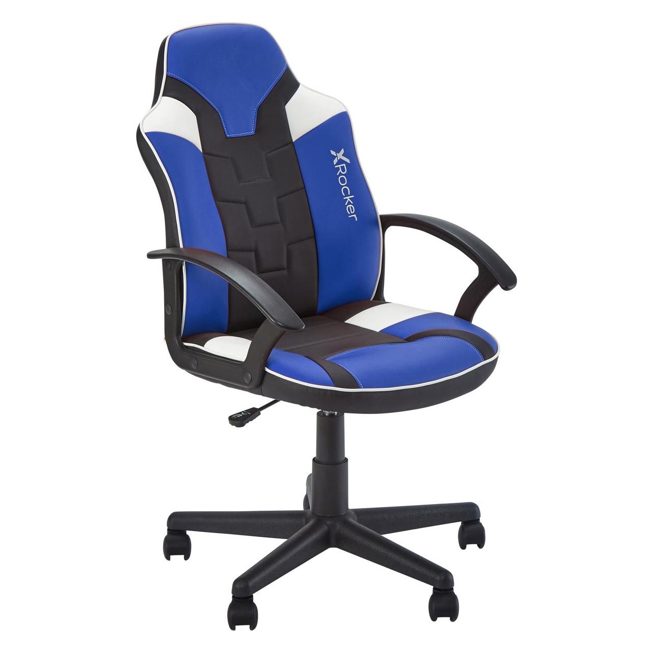X Rocker Gaming Stuhl Saturn Kinder /grau/blau (5120201)