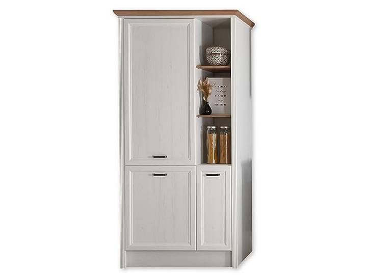 JASMIN Einbauschrank für Kühlschrank Hochschrank Pinie hell Artisan Eiche
