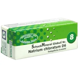 Schuckmineral Globuli 8 Natrium chloratu 7,5 g