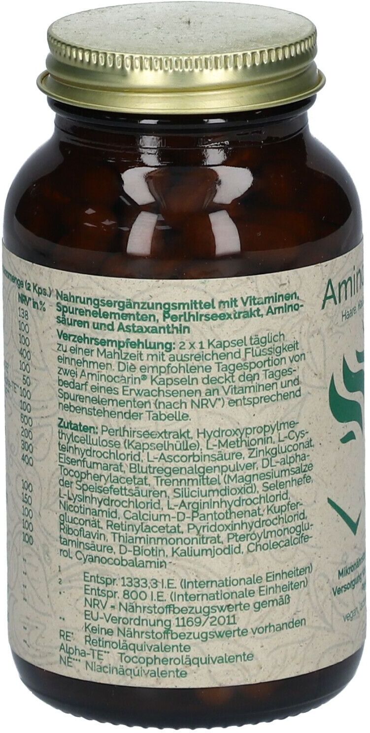 Aminocarin Vegan Kapseln 180 St