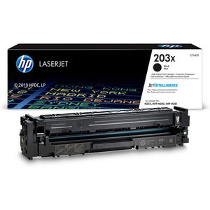 HP 203X CF540X schwarz Original Toner 3200 Seiten