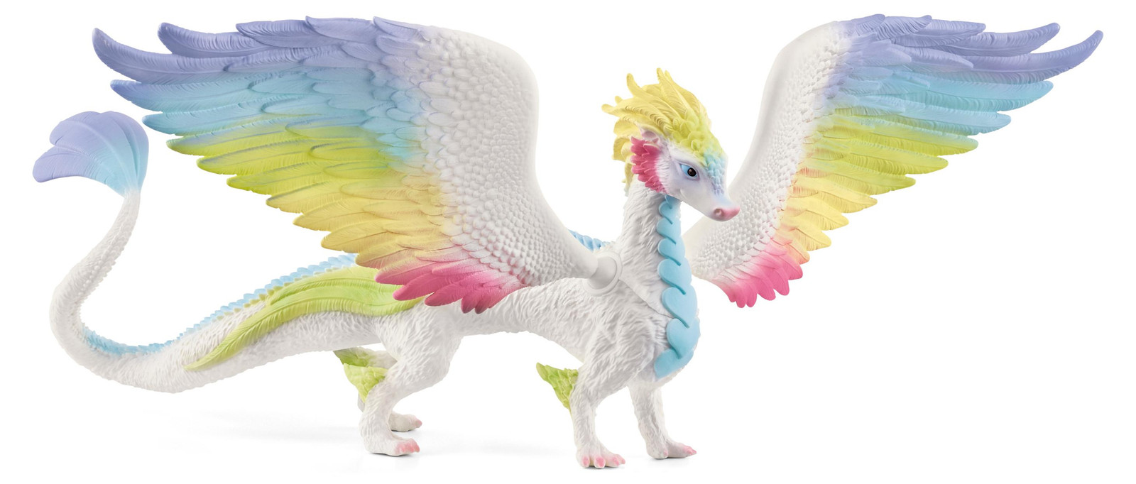 Schleich Bayala Rainbow Dragon Figure 70728, B/D/H: 34 x 23 x 11 cm