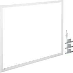 Hager FZ35B Blendrahmen, universZ, 5-feldig, RAL9010, für Schrankgröße 1100x1300mm
