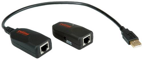 Roline USB-Kabel Schwarz 12.04.1100