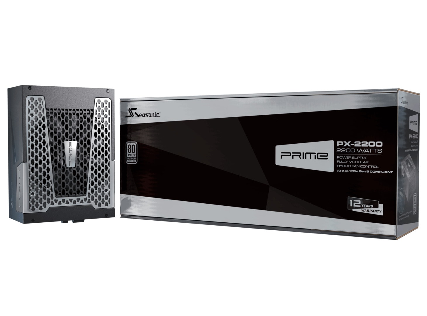 Sea Sonic SEASONIC PRIME PX-2200 2200W ATX 3.1 80+ Platinum PRIME-PX-2200-ATX30