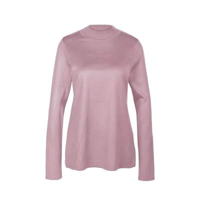 Strickpullover GOLDNER "Strickpullover mit Stehbundkragen", Damen, Gr. 50, rosa (rosé), Obermaterial: 100% Polyacryl PAN., eng Tubular, Pullover Strickpullover, wie echter Kaschmir