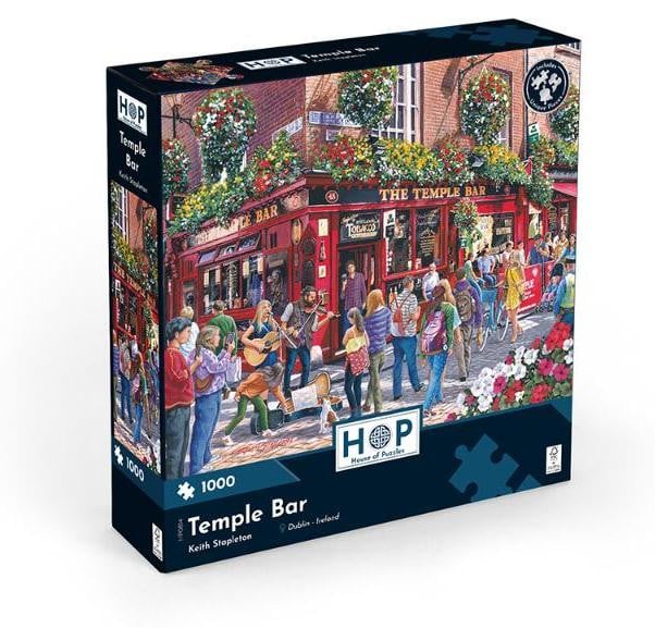 House of Puzzles Puzzel Temple Bar stadsillustratie 1000 stukjes