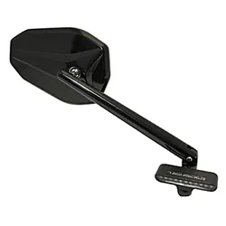 HIGHSIDER pro Stripe LED Blinker Gehäuse Schwarz / Linse Klar (Paar), Vorn