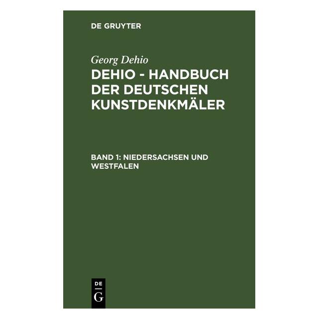De Gruyter Niedersachsen und Westfalen (Deutsch, Hardcover) (67781572)