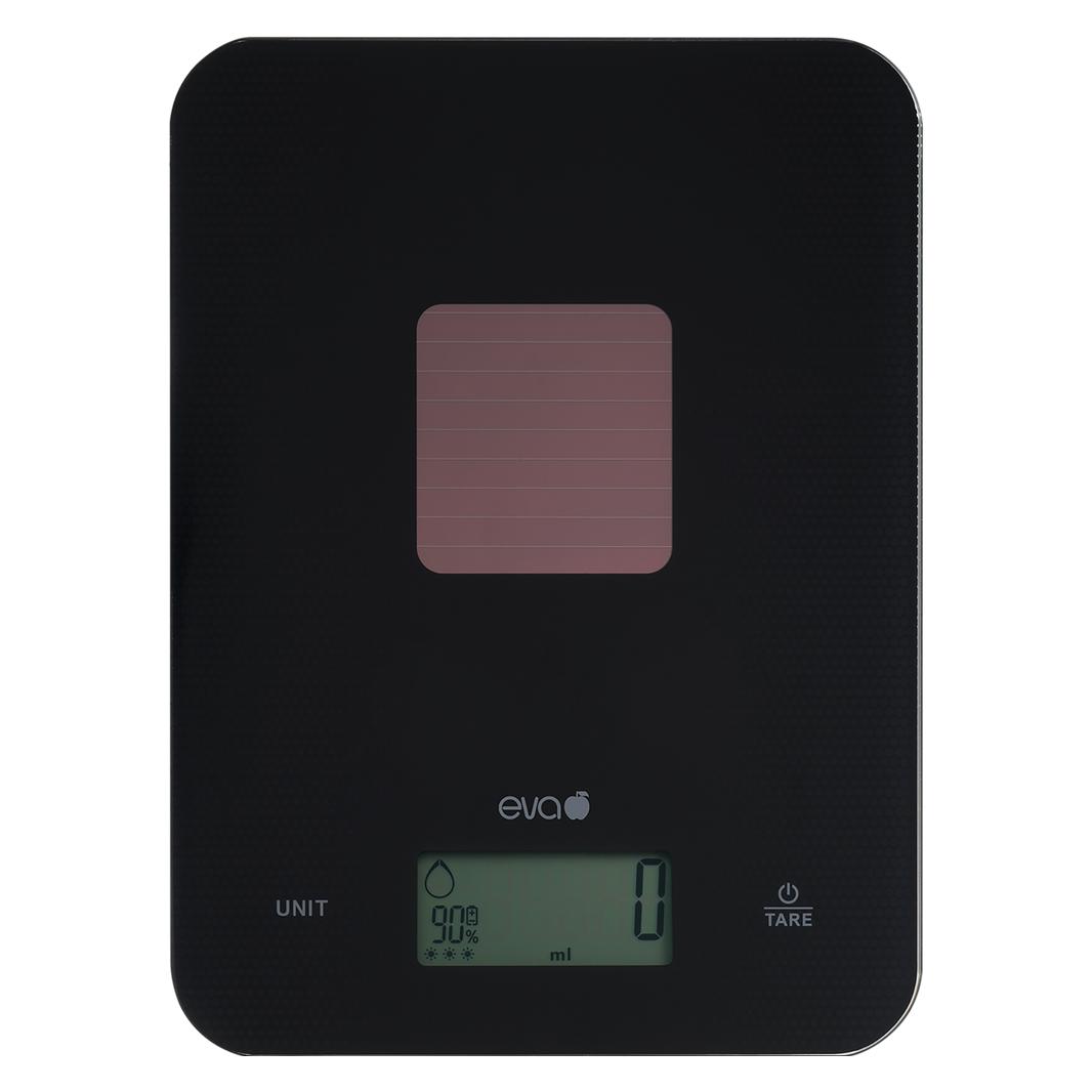EVA Küchenwaage Solar digital Glas 15 kg (03 33 64-142254.3364)