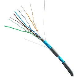 Datacom FTP Cat5e PVC kabel (dr át), Å¡edÃ1⁄2 (F/UTP, FTP, CAT5e, 305 m), Netzwerkkabel