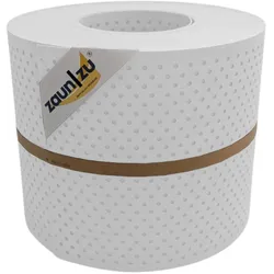 zaun zu® Sichtschutzstreifen PP Premium Gelocht 15 Prozent Streifen Weiß 26m