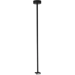 Deko-Light Deckenabhängung für 3-Phasen Leuchte D LINE, starr, 635 mm, schwarz D-710084