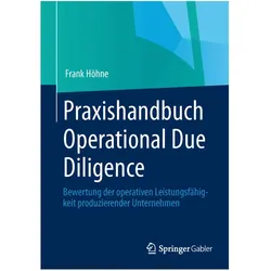 Praxishandbuch Operational Due Diligence, Fachbücher von Frank Höhne