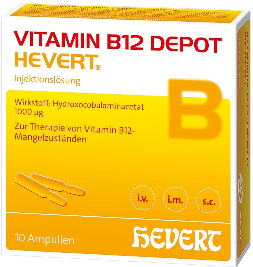 Vitamin B12 Depot Hevert Ampullen