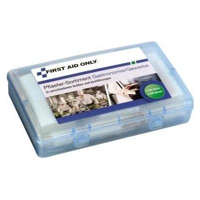 First Aid Only Pflaster-Sortiment, 100 Stück, Gastronomie/Gewerbe, verschiedene Grössen und Ausführun (P-10026)
