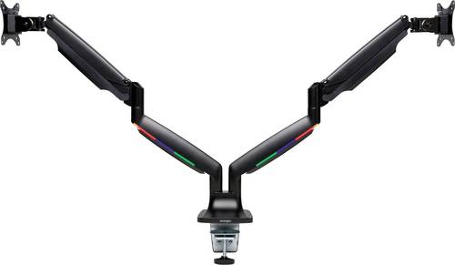 Kensington K59601WW Monitor-Tischhalterung 2 Display(s) 86,4cm (34") Schwarz Drehbar, Neigbar, Schwenkbar
