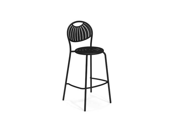 4er Set Emu Coupole Barhocker Metall