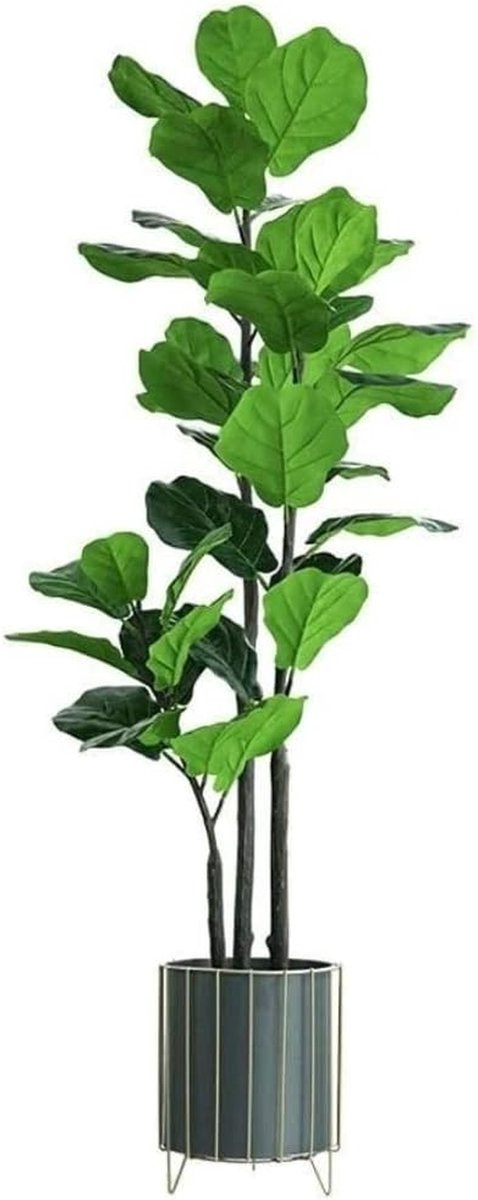 Kunstmatige Ficus Banyan Boom - Groen - Hoogte: 165 cm
