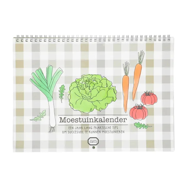 Moestuinkalender van Dille & Kamille