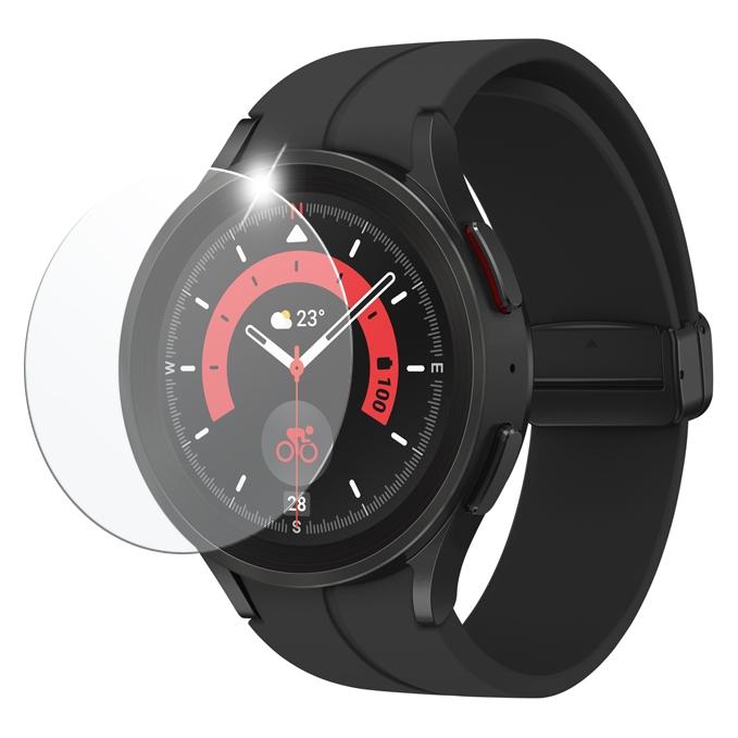 Fixed Schutzglas aus gehärtetem Glas für Smartwatch Samsung Galaxy Watch5 Pro 45 mm klar / 2 Stk (FIXGW-1004)