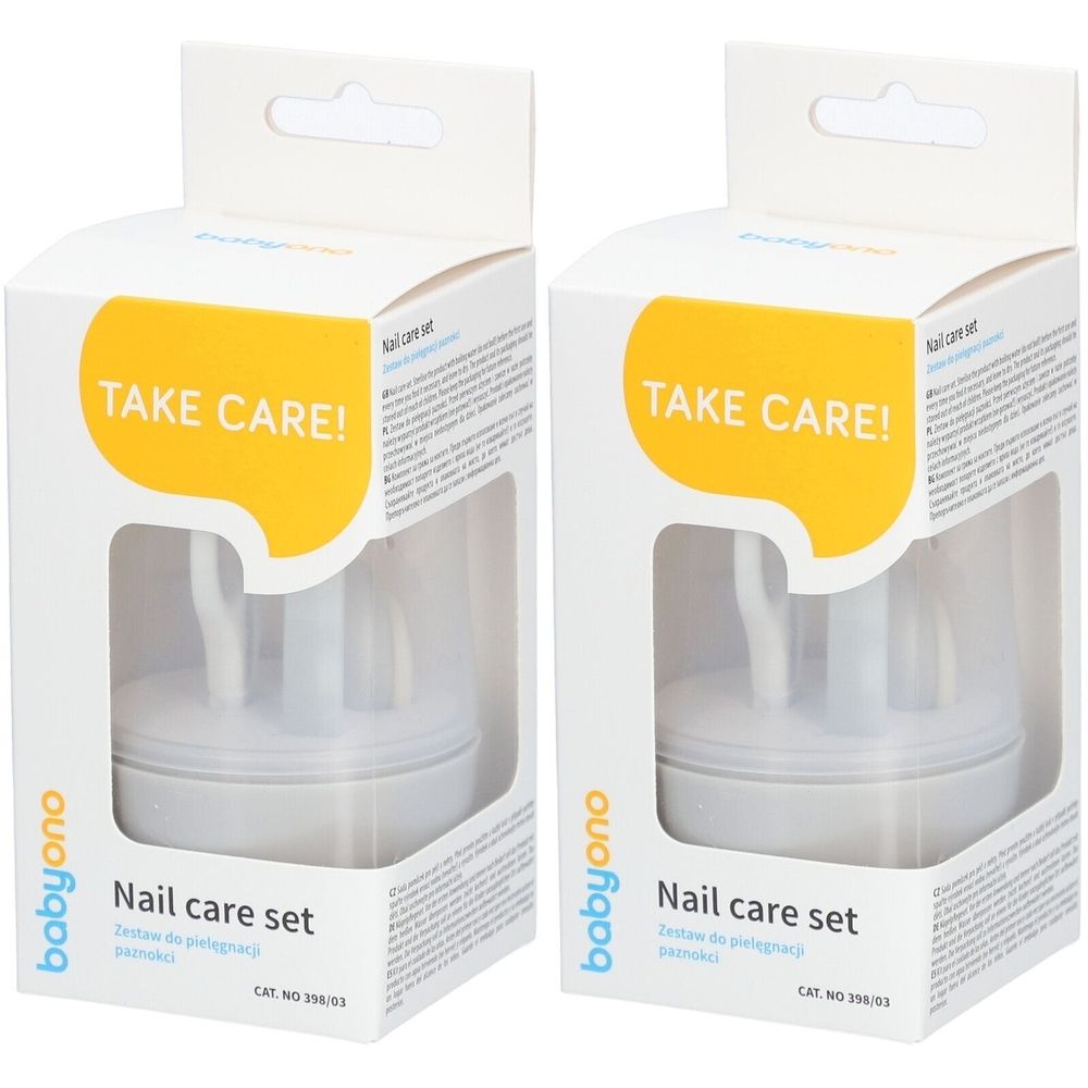 Babyono Nagelset Schere Feile Knipser gr x2 2x1 St Set