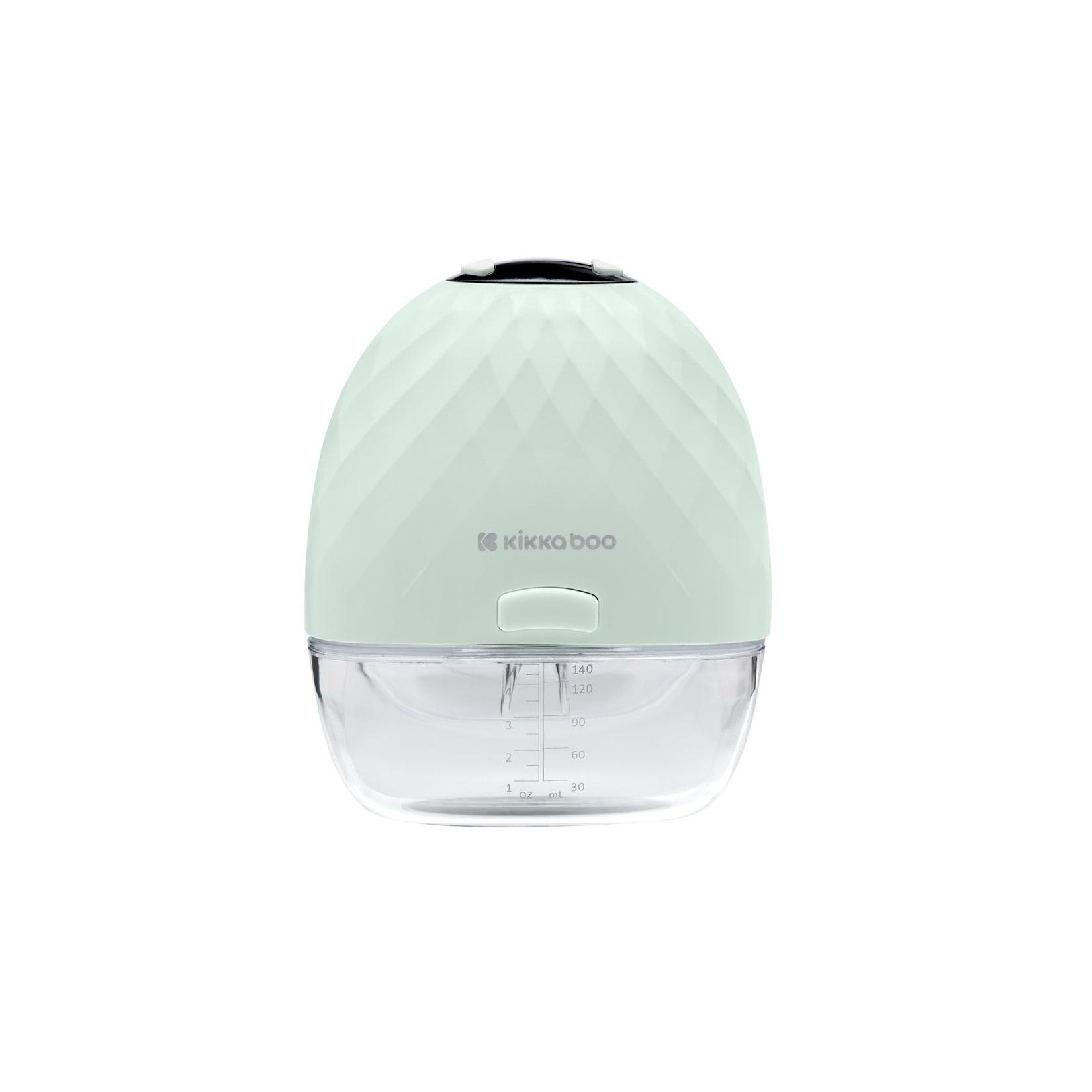 Kikkaboo tragbare Milchpumpe Winnie elektrisch Fassung 140 ml Speicherfunktion grün