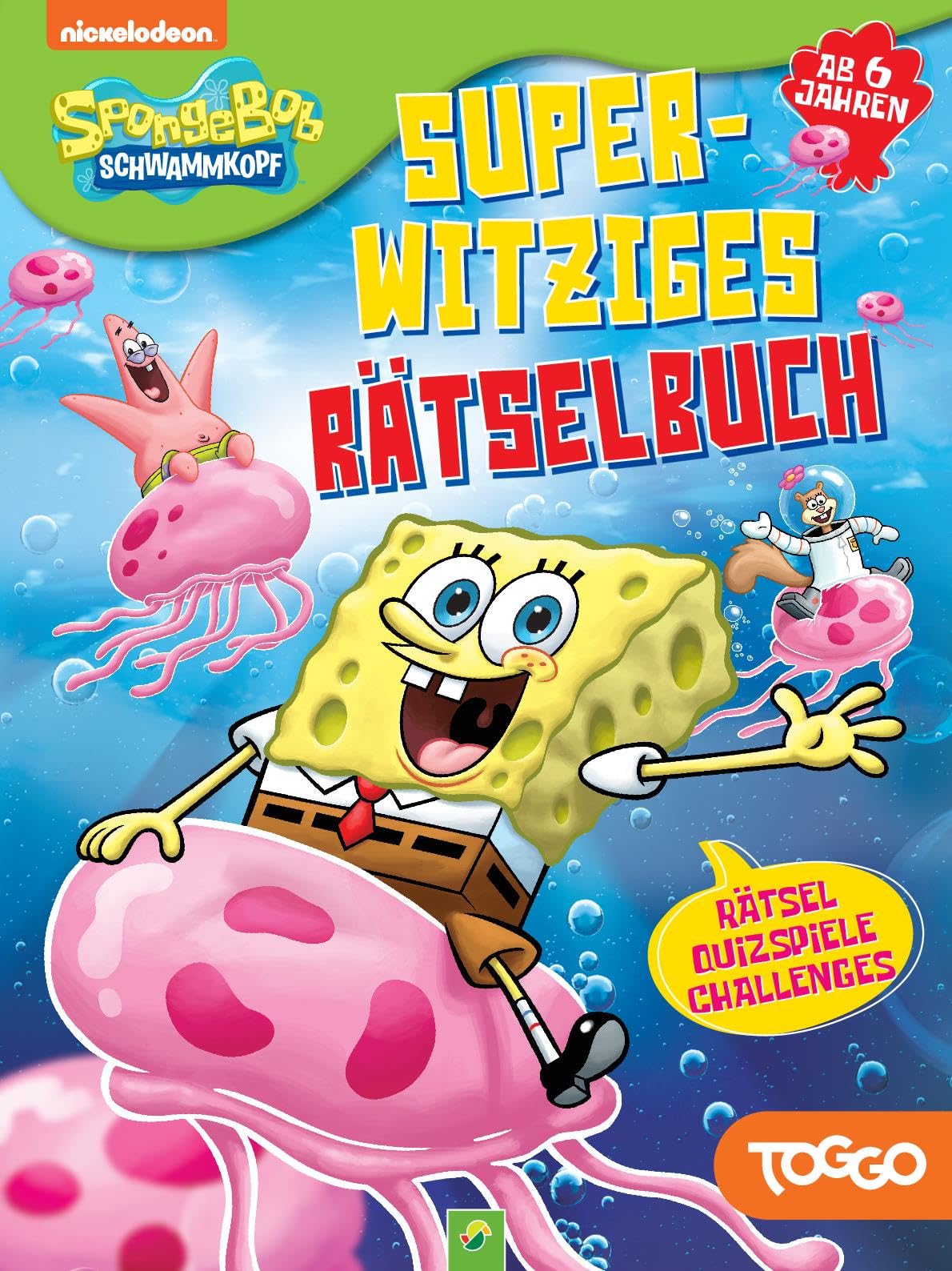 Schwager & Steinlein Verlag - SpongeBob Super-witziges Rätselbuch - Preis vom 09.10.2026 07:28:09 h