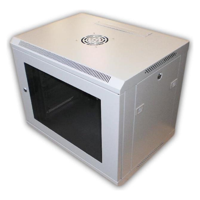 Datacom 19"rozvadÄ>Ä jednodílný 9U/hl. (9 HE, 19 Zoll Rack) (7107)
