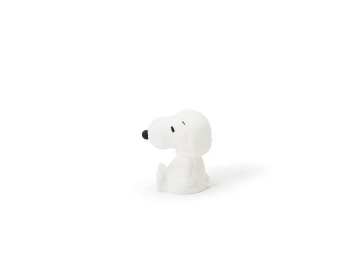Snoopy LED tafellamp, op batterijen, hoogte 11 cm, wit - Mr Maria Snoopy Bundle of Light - Kinderkamer - Jong wonen - Kunststof