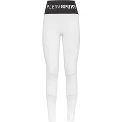 PLEIN SPORT Jogging-Leggings, Größe XS in Weiß 01