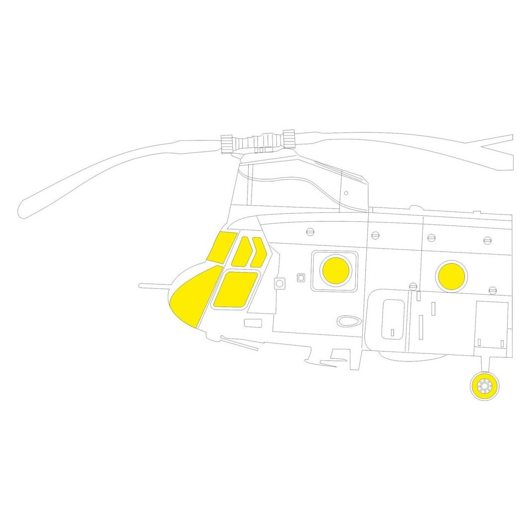 Eduard CH-47A for HOBBY BOSS (EX813)